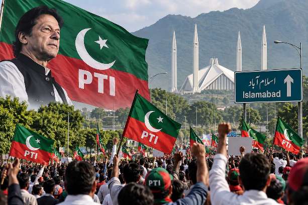 pti protest